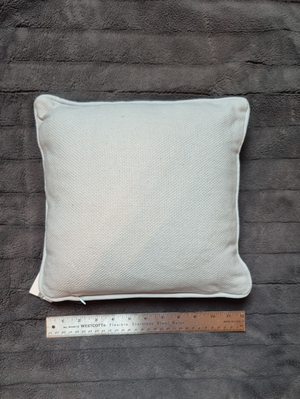 Anthropologie Arden Cotton Frenchie Dog Needlepoint Pillow, New With Tags! - Picture 5 of 15